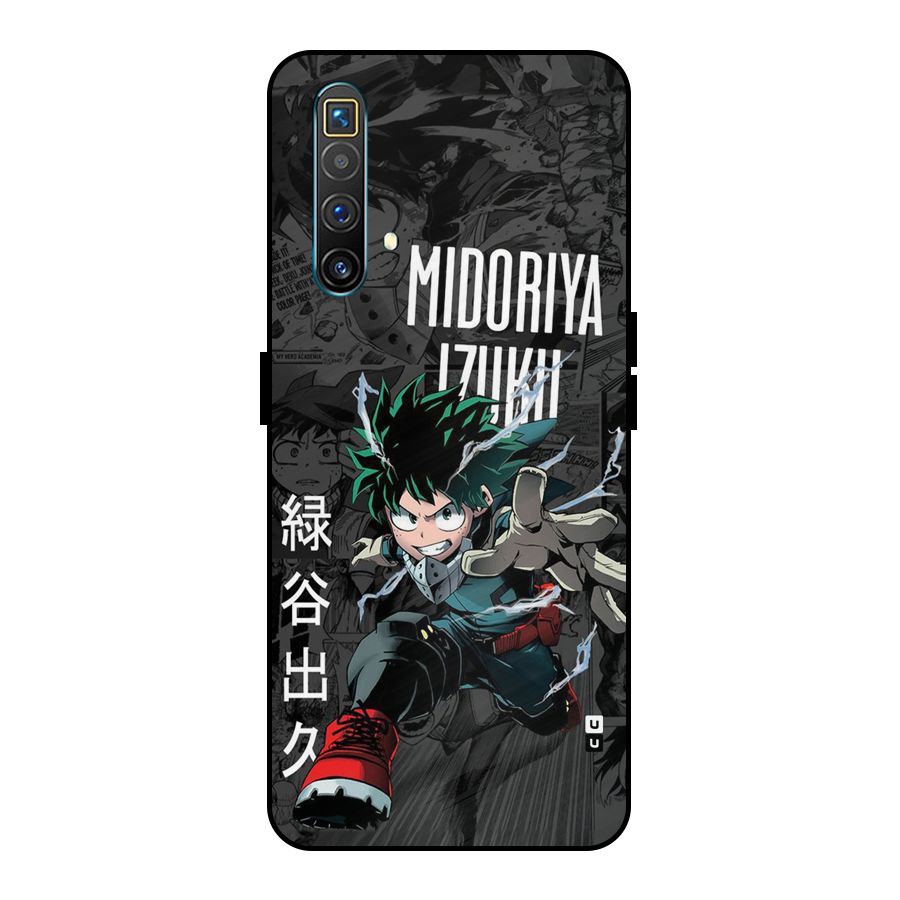Young Midoriya Metal Back Case for Realme X3