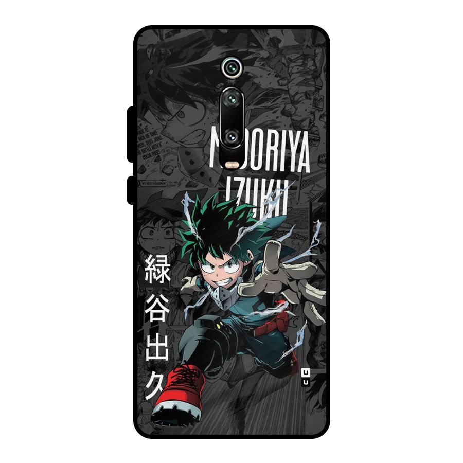 Young Midoriya Metal Back Case for Redmi K20