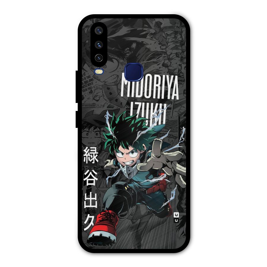Young Midoriya Metal Back Case for Vivo U10