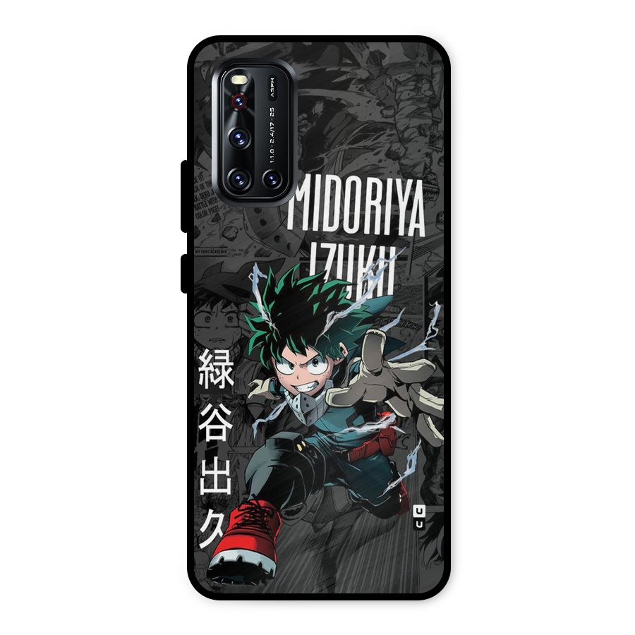 Young Midoriya Metal Back Case for Vivo V19