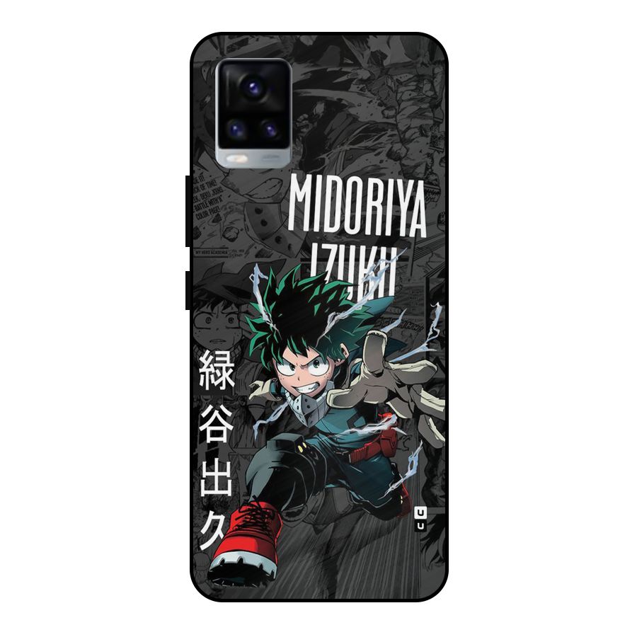 Young Midoriya Metal Back Case for Vivo V20 2021