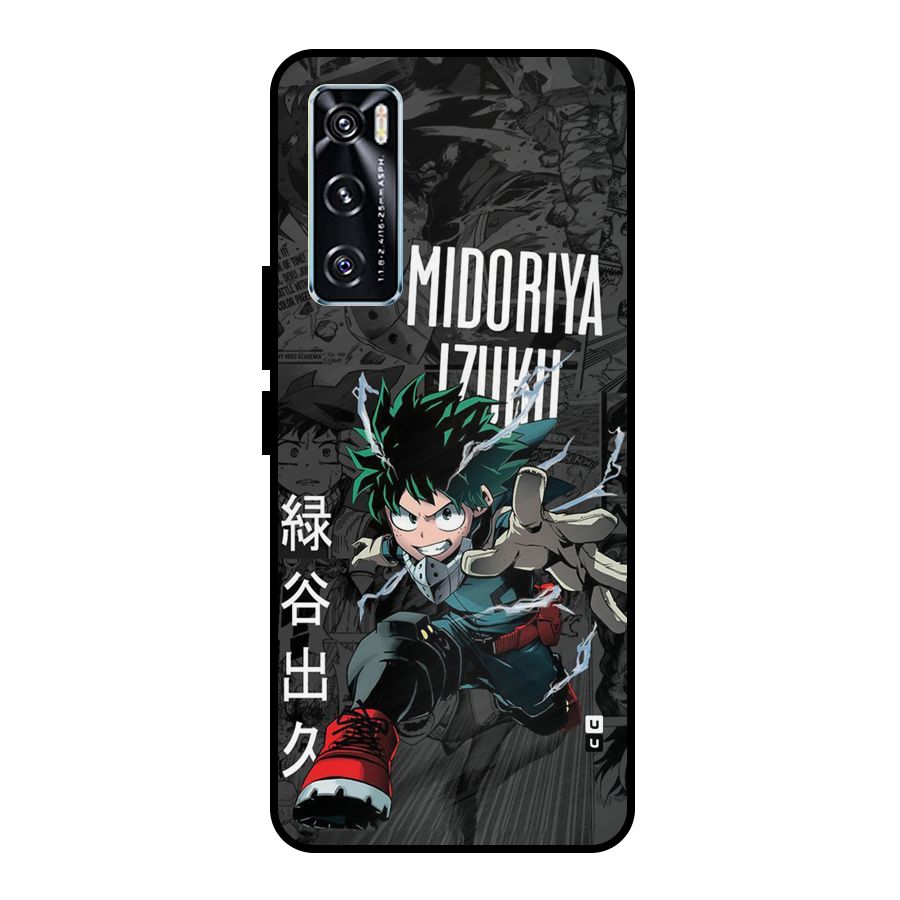 Young Midoriya Metal Back Case for Vivo V20 SE