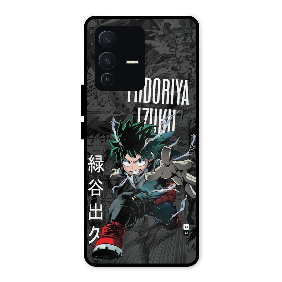 Young Midoriya Metal Back Case for Vivo V23 5G