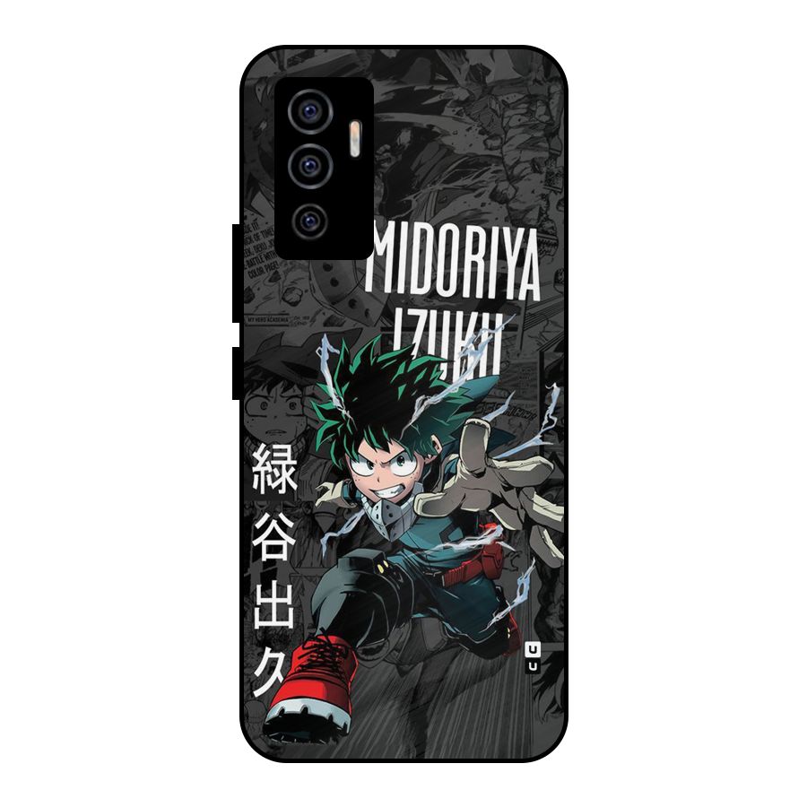 Young Midoriya Metal Back Case for Vivo V23e