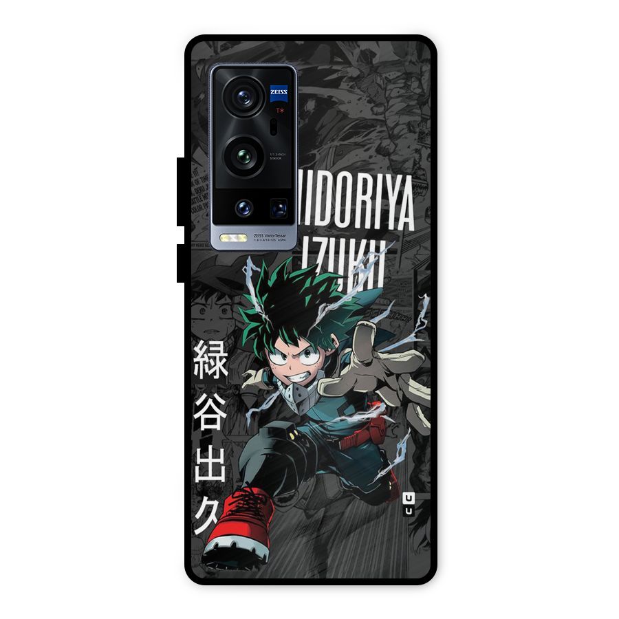 Young Midoriya Metal Back Case for Vivo X60 Pro Plus