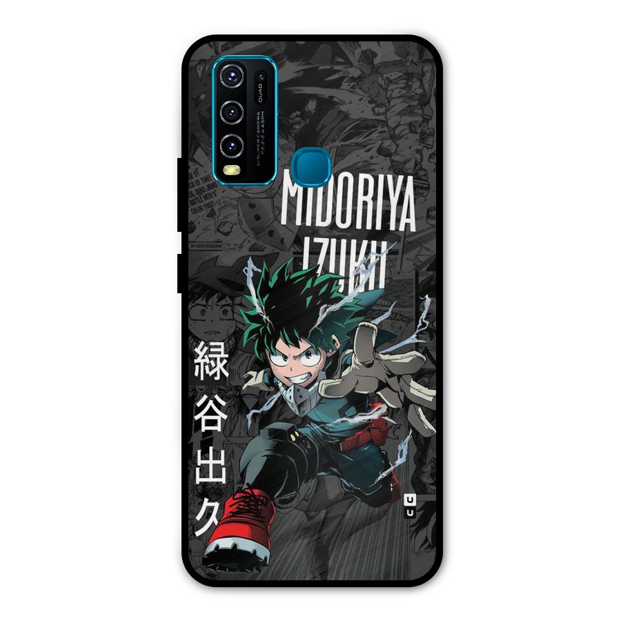 Young Midoriya Metal Back Case for Vivo Y30