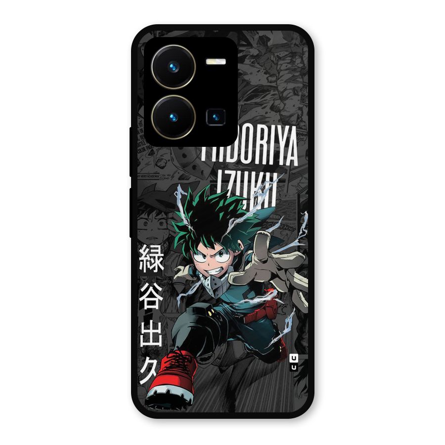 Young Midoriya Metal Back Case for Vivo Y35
