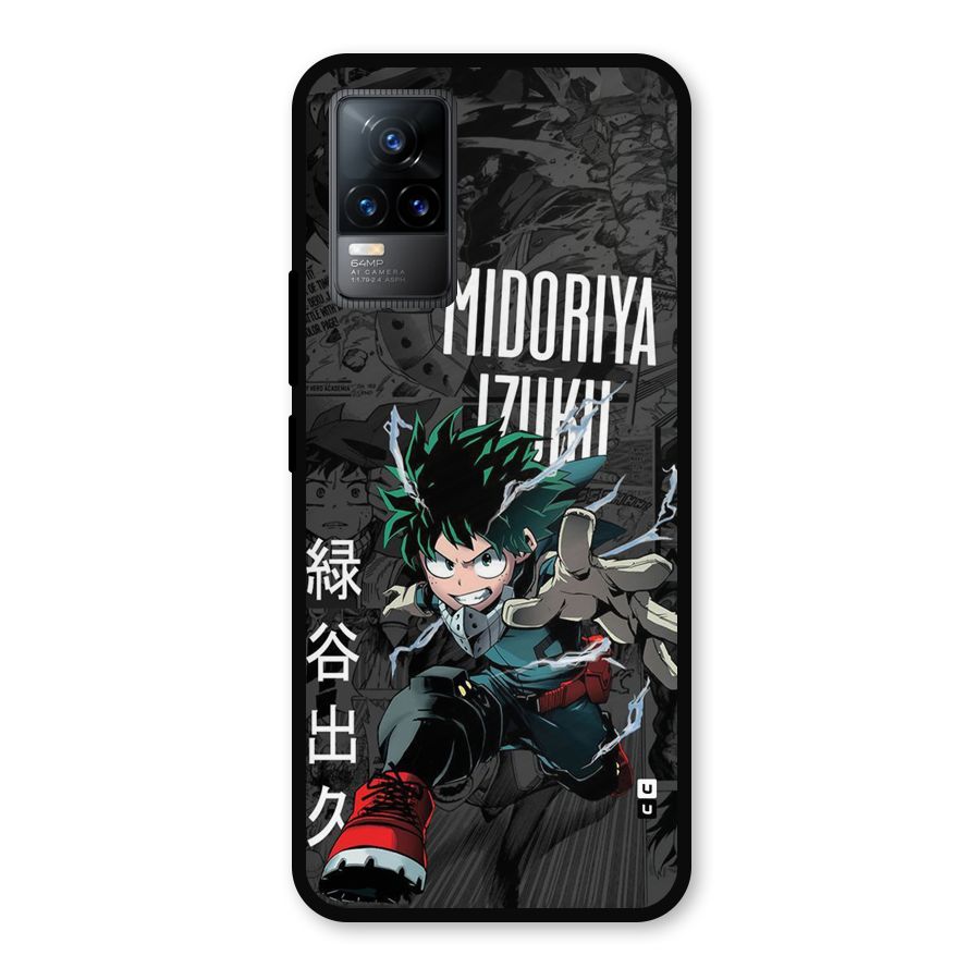 Young Midoriya Metal Back Case for Vivo Y73