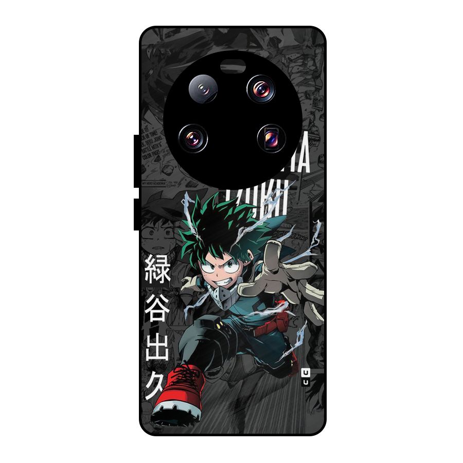 Young Midoriya Metal Back Case for Xiaomi 13 Ultra