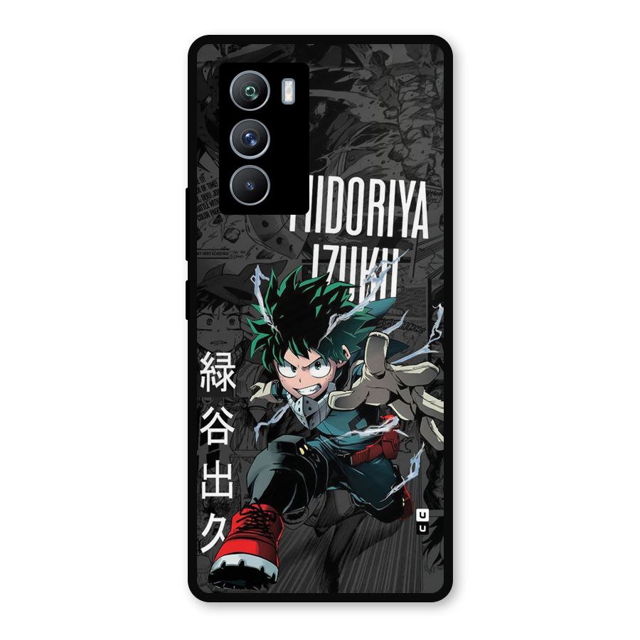 Young Midoriya Metal Back Case for iQOO 9 SE
