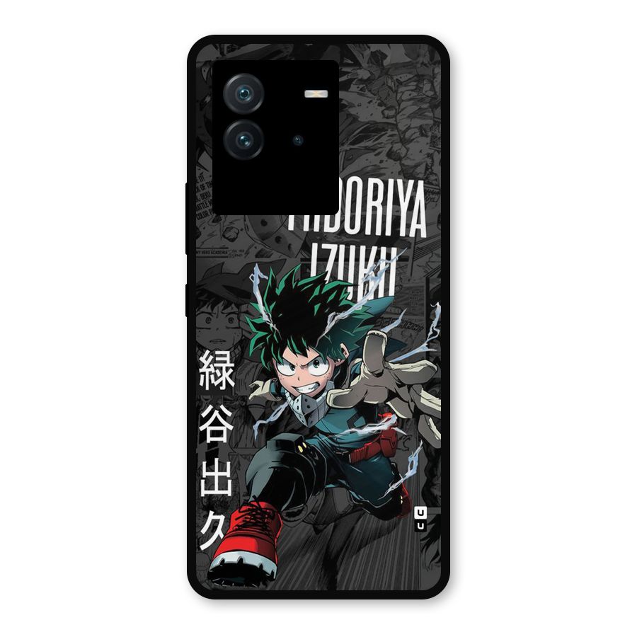 Young Midoriya Metal Back Case for iQOO Neo 6 5G