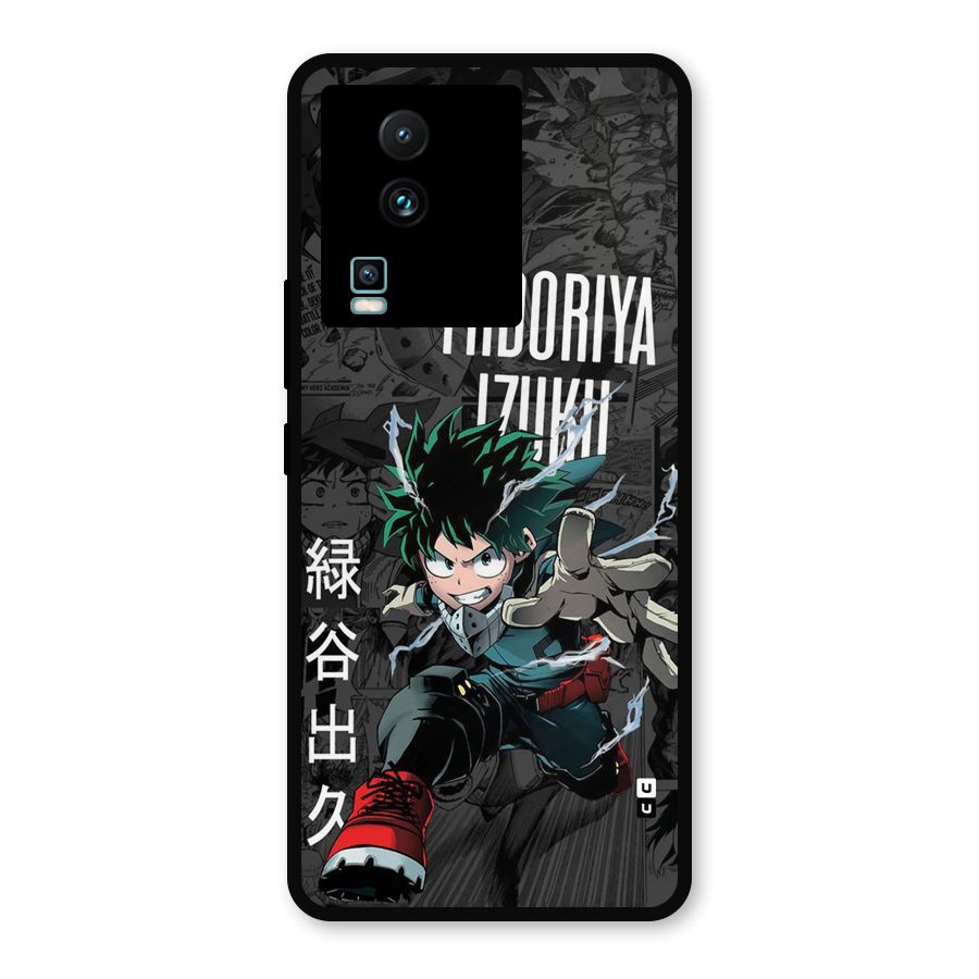 Young Midoriya Metal Back Case for iQOO Neo 7 Pro