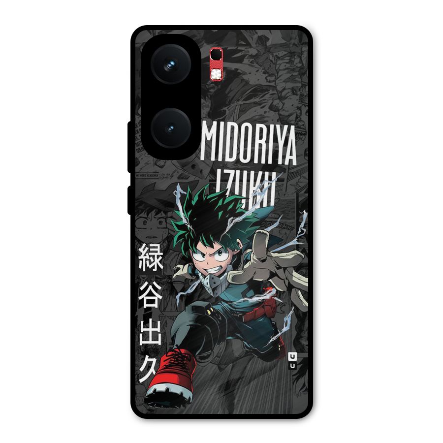 Young Midoriya Metal Back Case for iQOO Neo 9 Pro