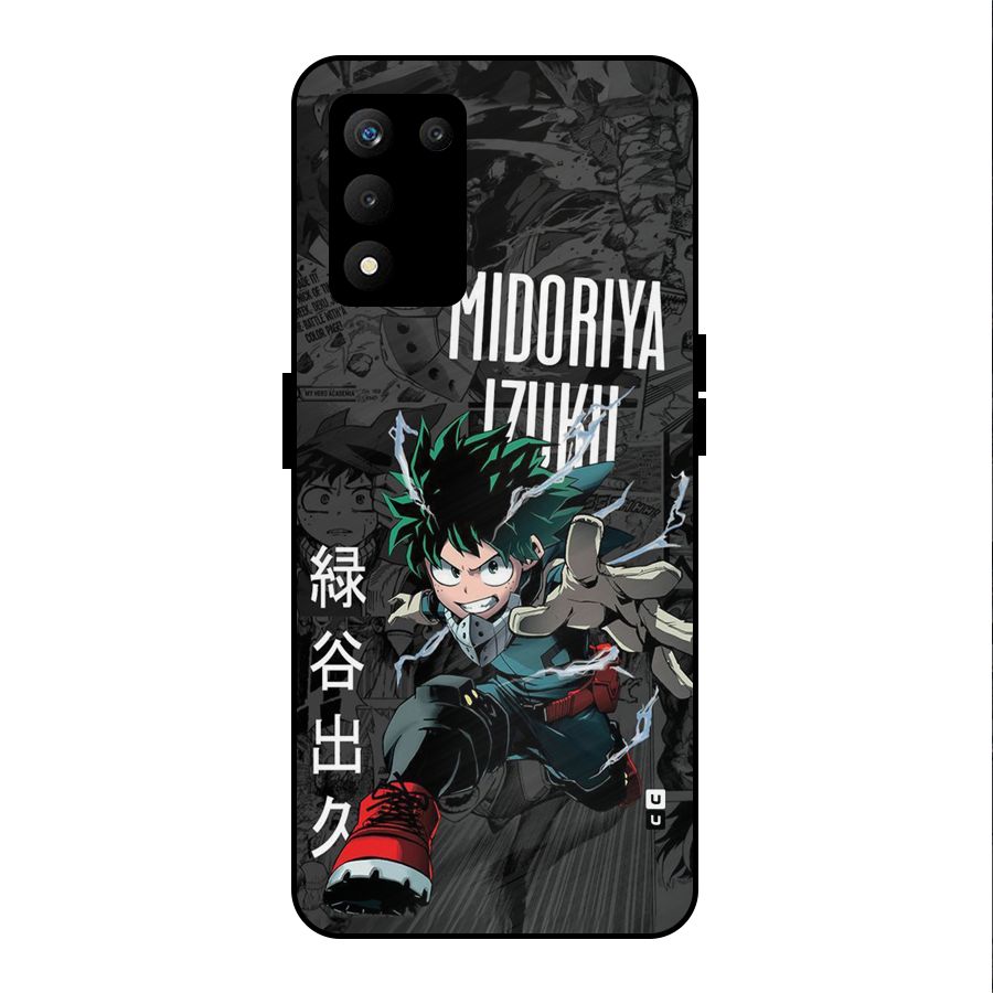 Young Midoriya Metal Back Case for realme 9 5G SE
