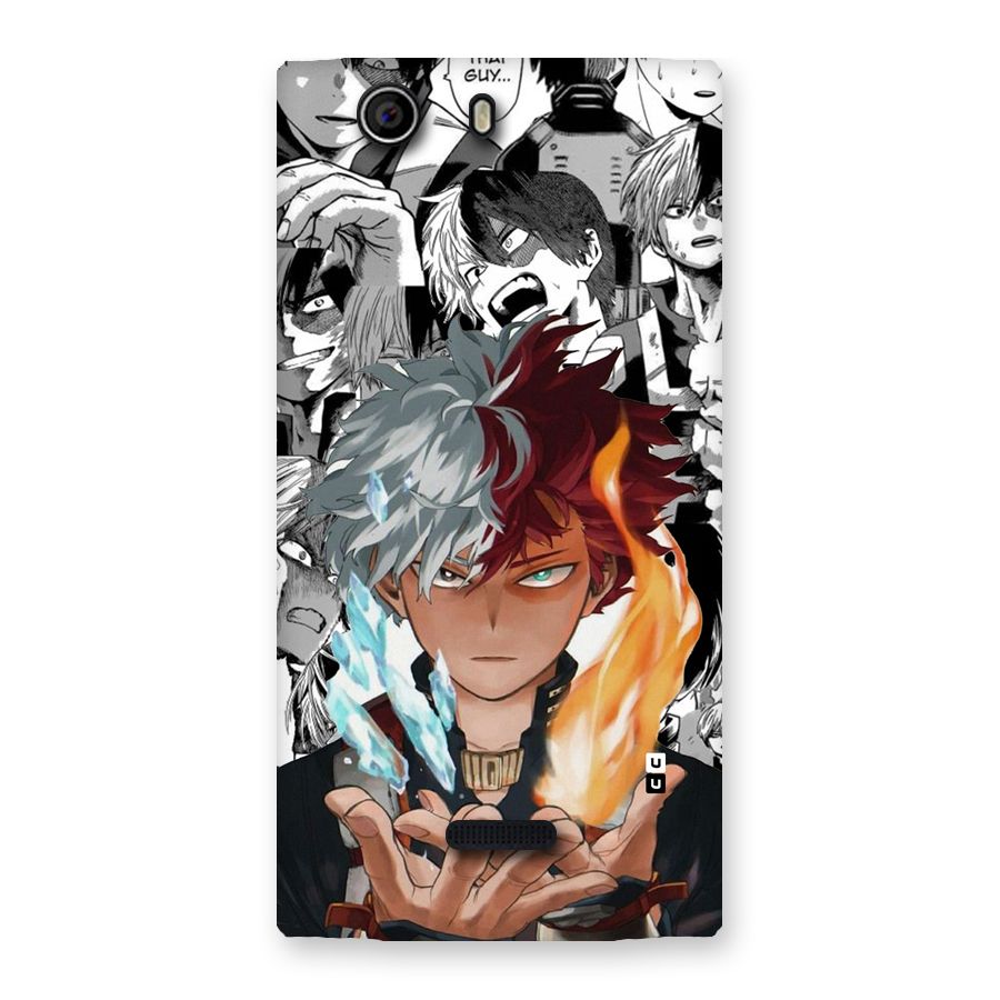 Young Todoroki Back Case for Canvas Nitro 2 E311
