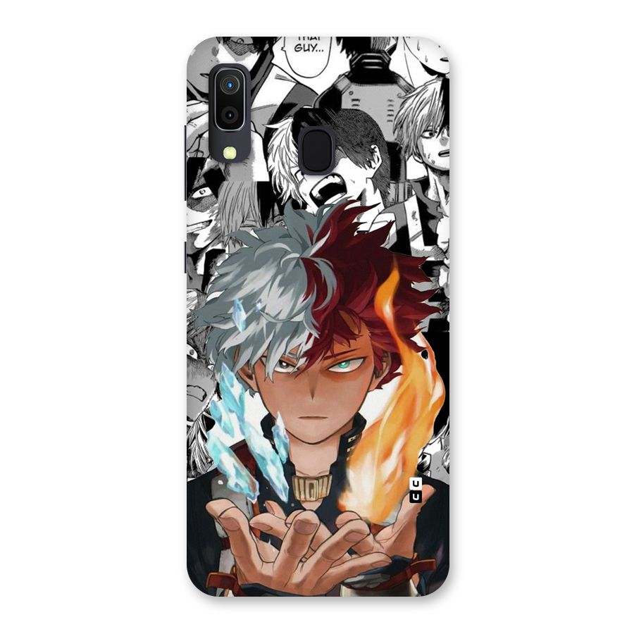 Young Todoroki Back Case for Galaxy A20