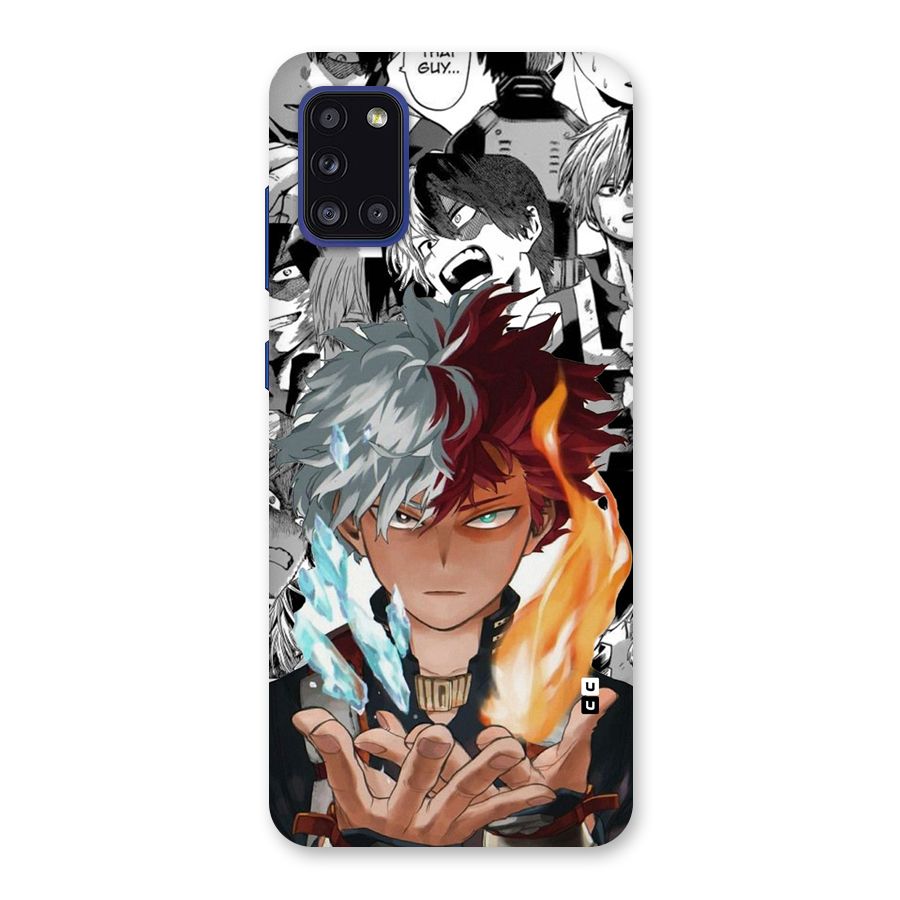 Young Todoroki Back Case for Galaxy A31
