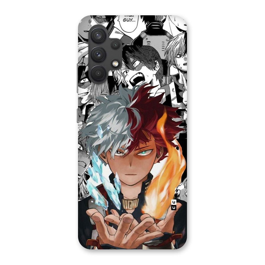 Young Todoroki Back Case for Galaxy A32