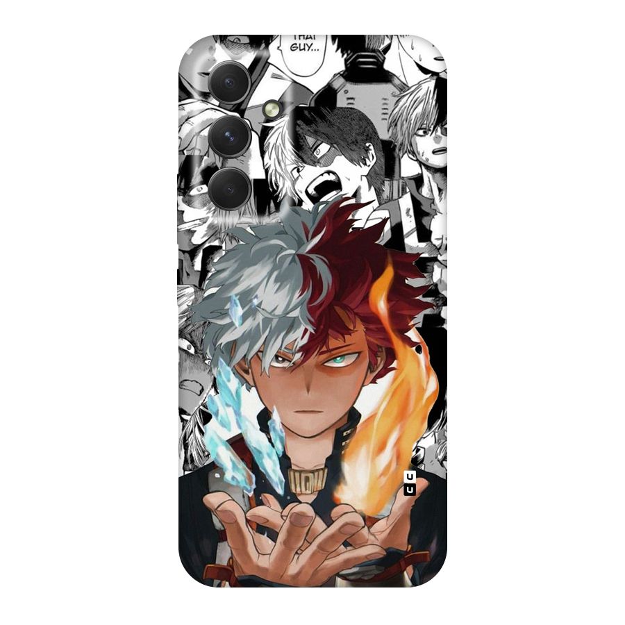 Young Todoroki Back Case for Galaxy A54
