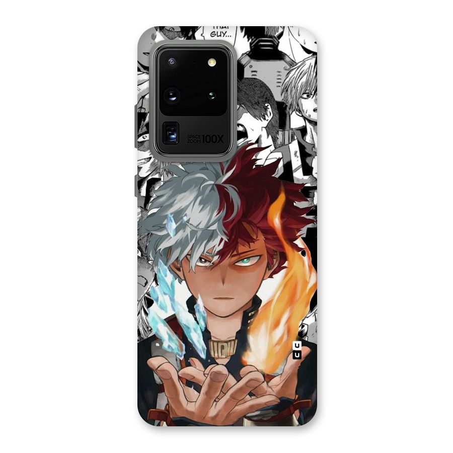 Young Todoroki Back Case for Galaxy S20 Ultra