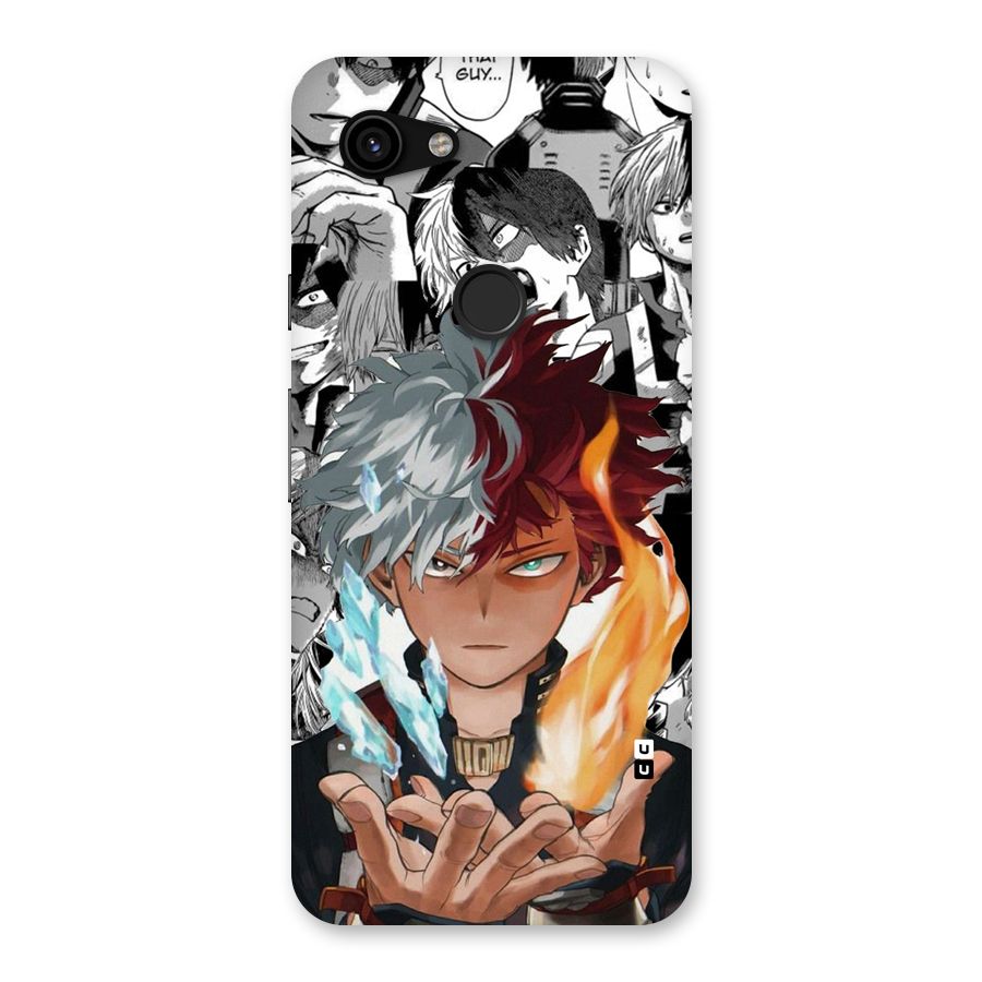 Young Todoroki Back Case for Google Pixel 3a