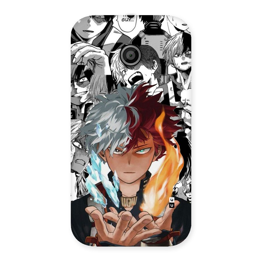 Young Todoroki Back Case for Moto E