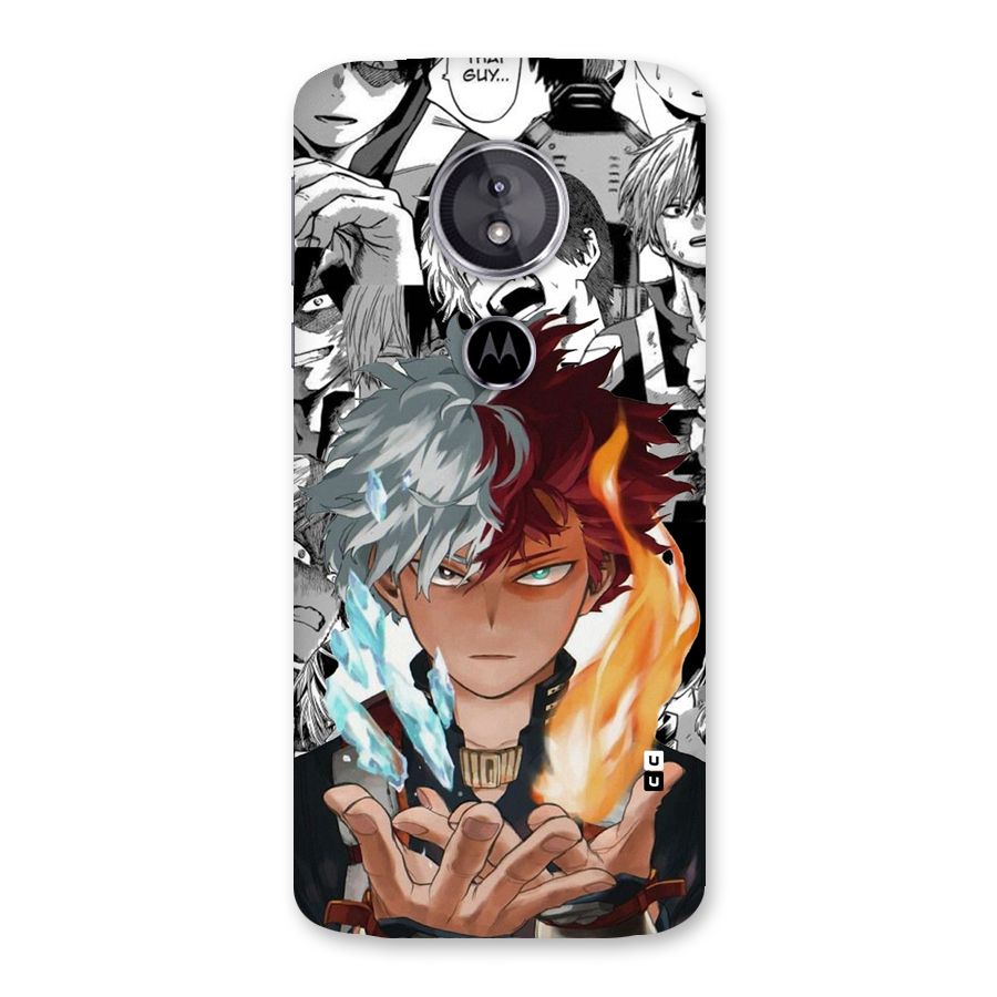 Young Todoroki Back Case for Moto E5