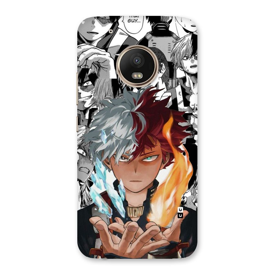 Young Todoroki Back Case for Moto G5 Plus