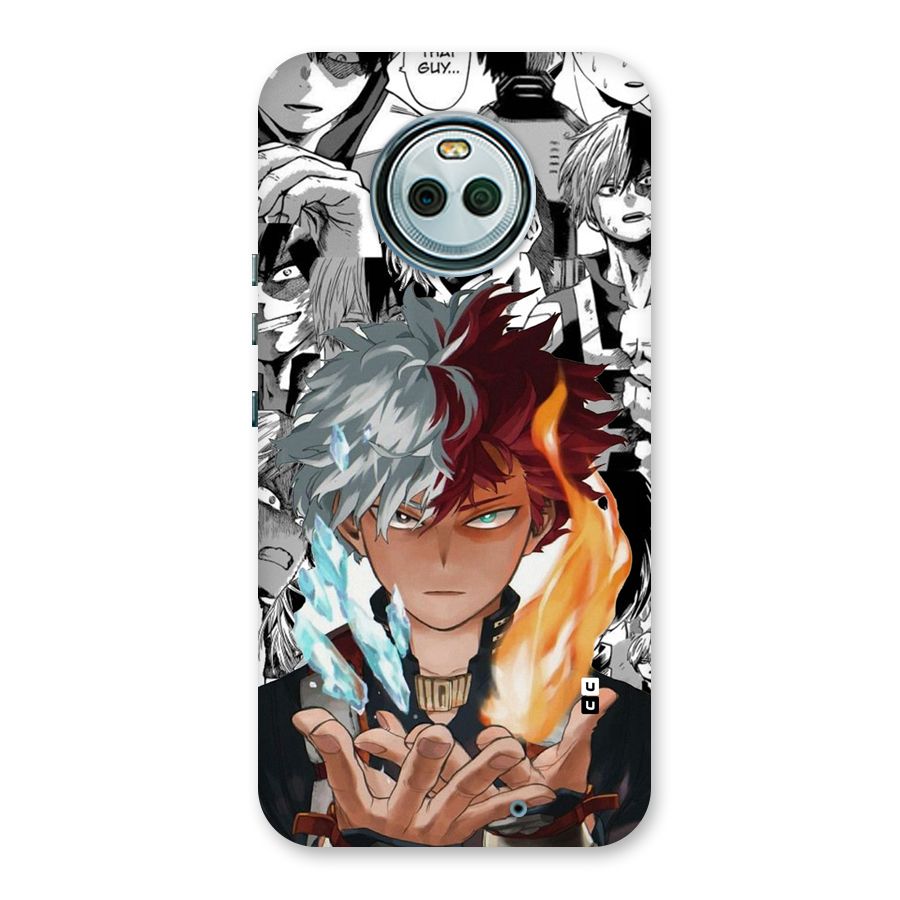 Young Todoroki Back Case for Moto X4