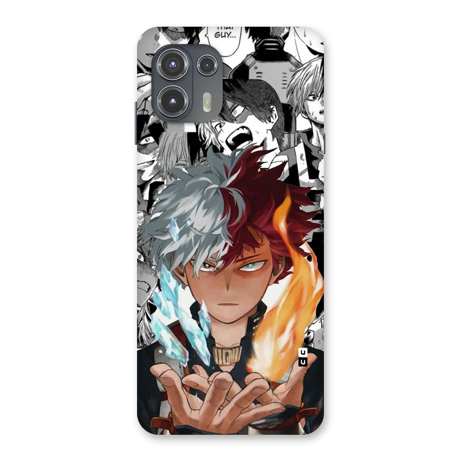 Young Todoroki Back Case for Motorola Edge 20 Fusion