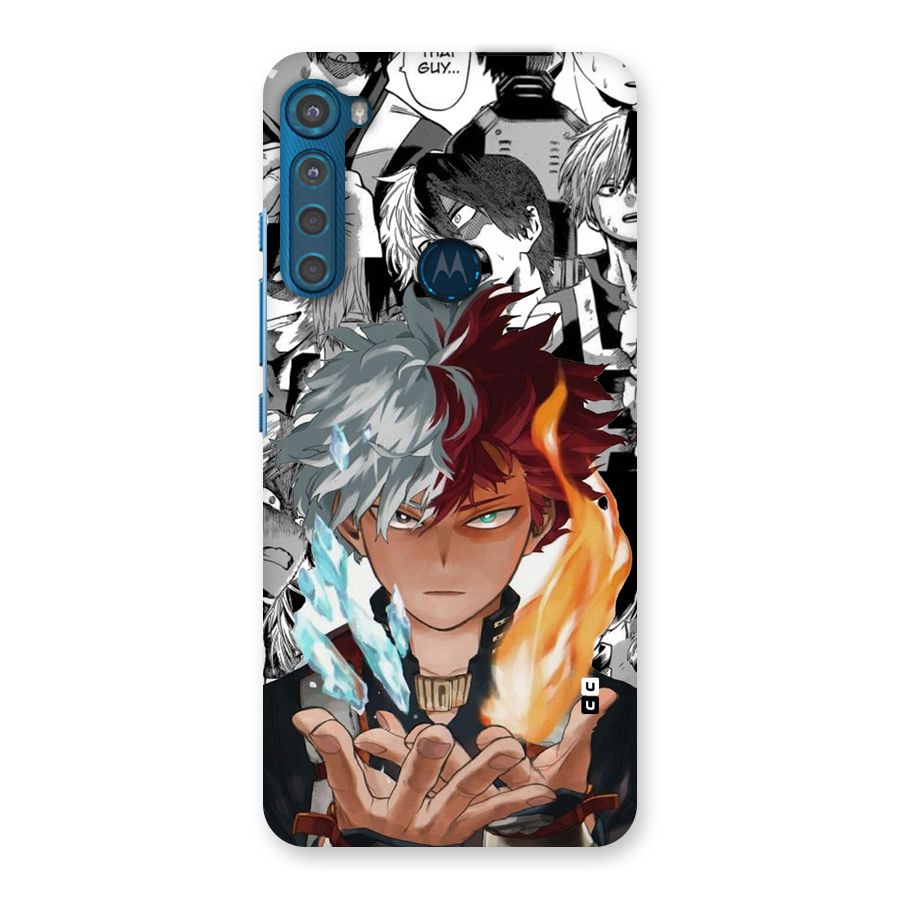 Young Todoroki Back Case for Motorola One Fusion Plus