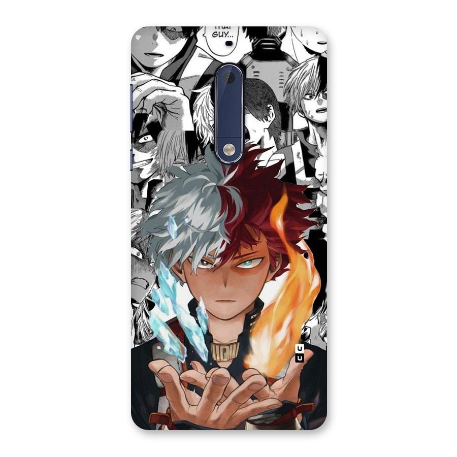 Young Todoroki Back Case for Nokia 5