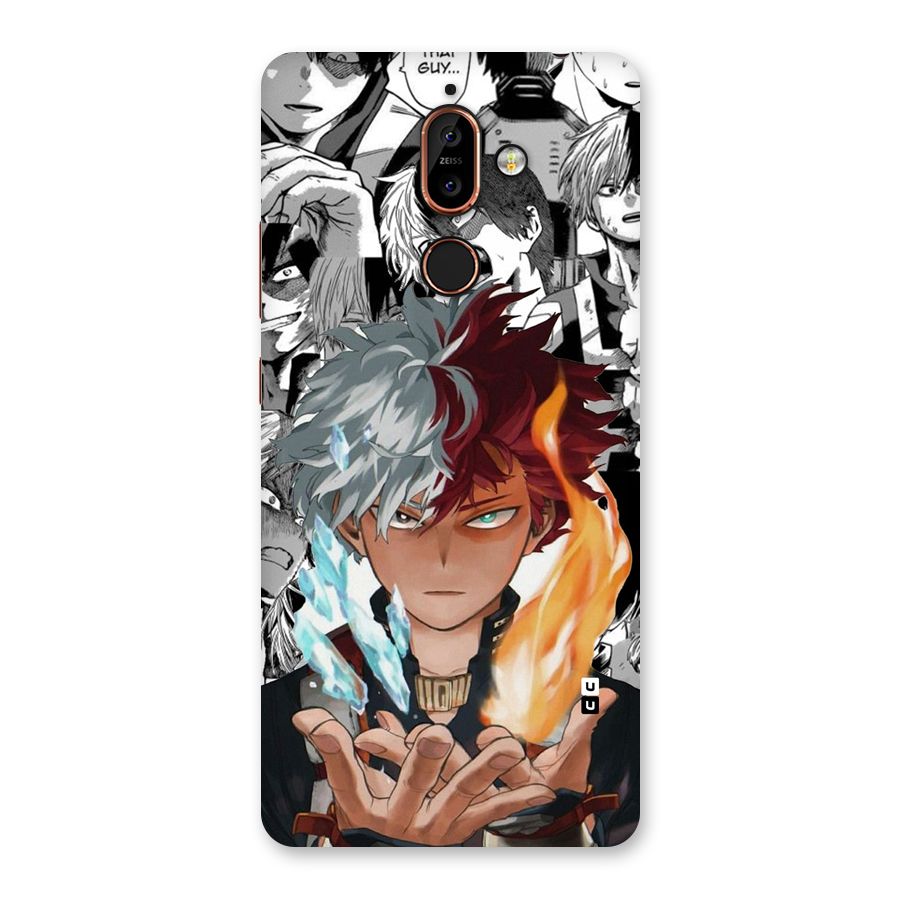 Young Todoroki Back Case for Nokia 7 Plus