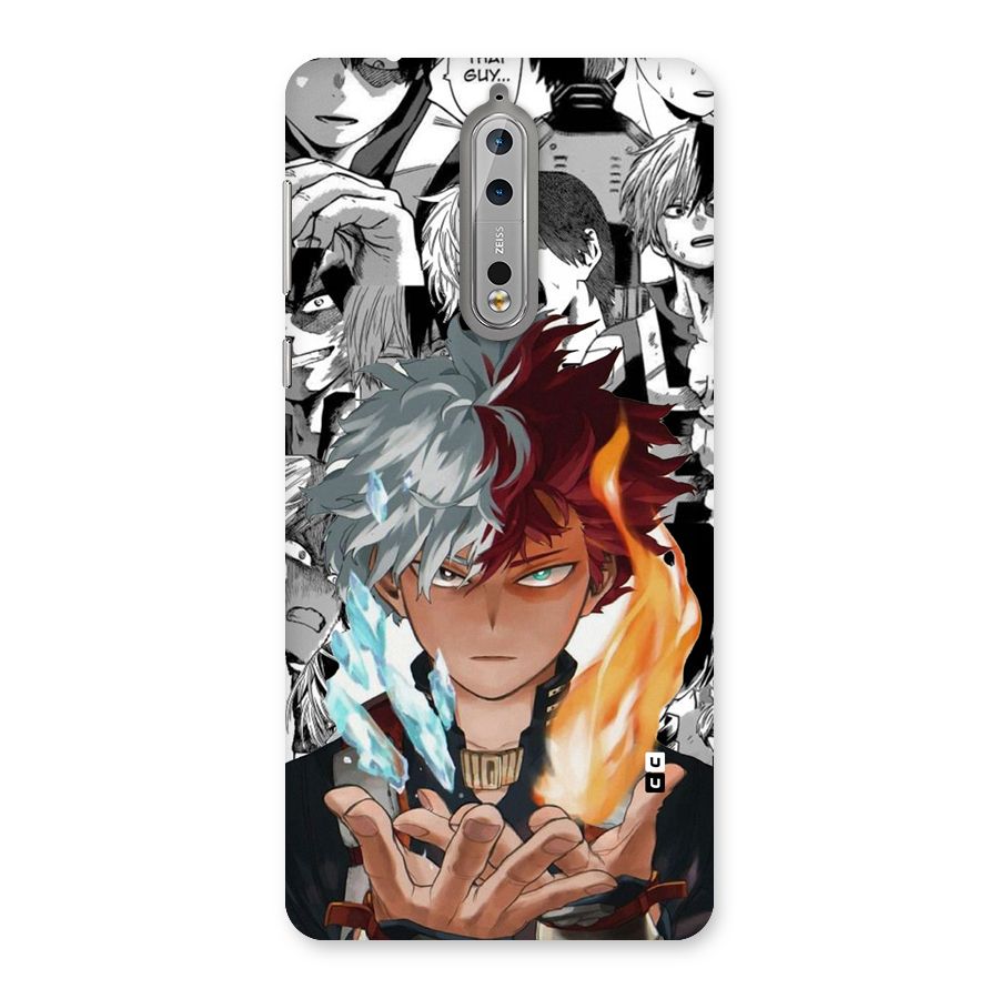 Young Todoroki Back Case for Nokia 8