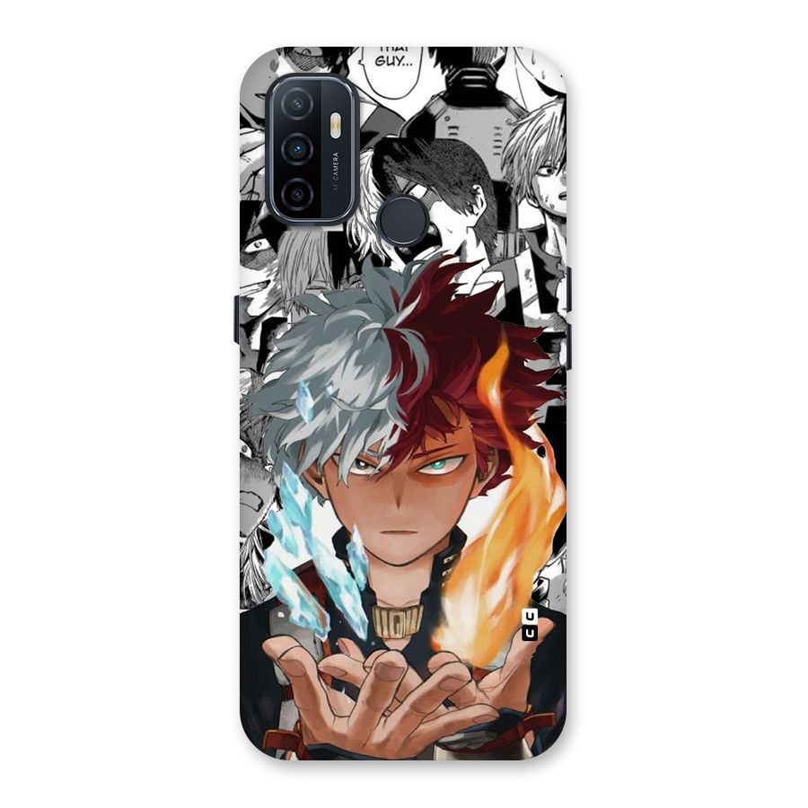 Young Todoroki Back Case for Oppo A53