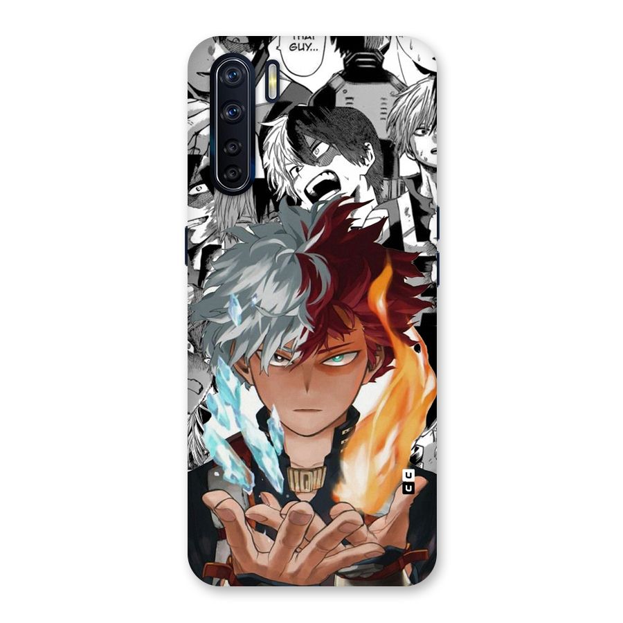 Young Todoroki Back Case for Oppo F15