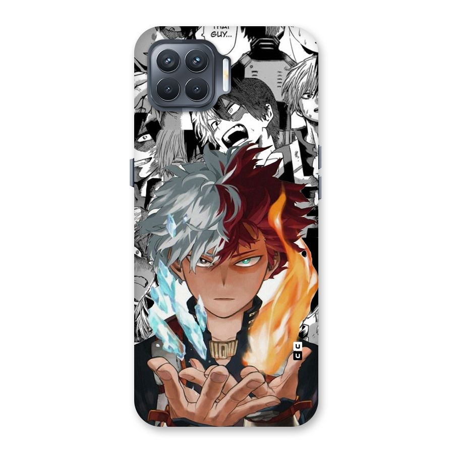 Young Todoroki Back Case for Oppo F17 Pro