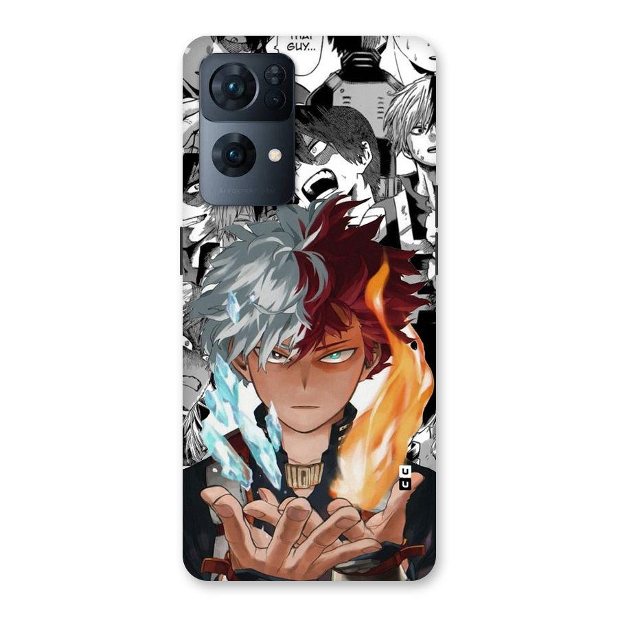 Young Todoroki Back Case for Oppo Reno7 Pro 5G