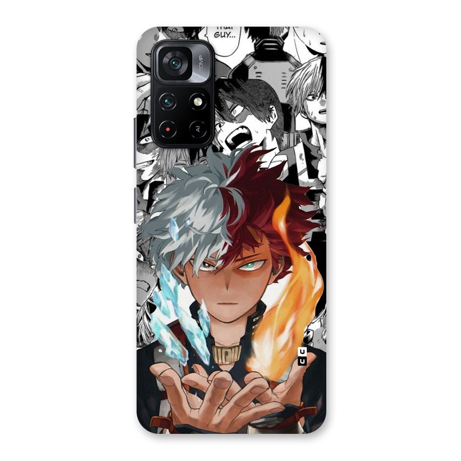 Young Todoroki Back Case for Poco M4 Pro 5G
