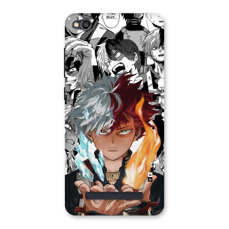 Young Todoroki Back Case for Redmi 4A