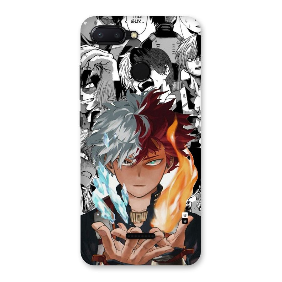 Young Todoroki Back Case for Redmi 6