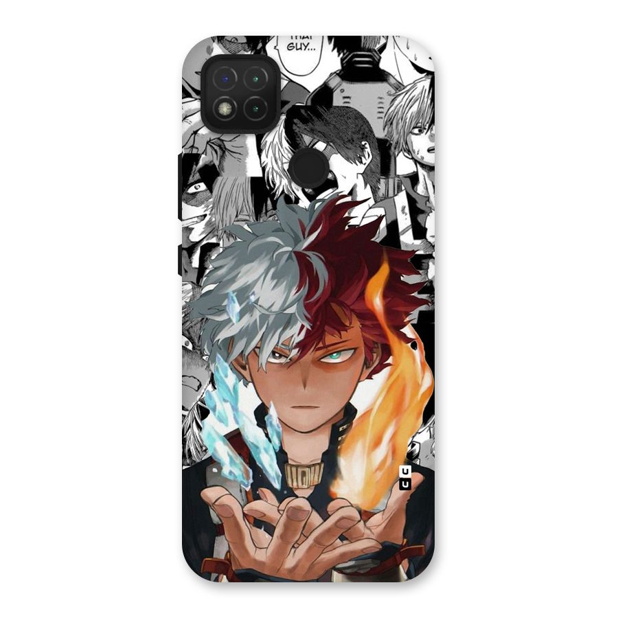 Young Todoroki Back Case for Redmi 9