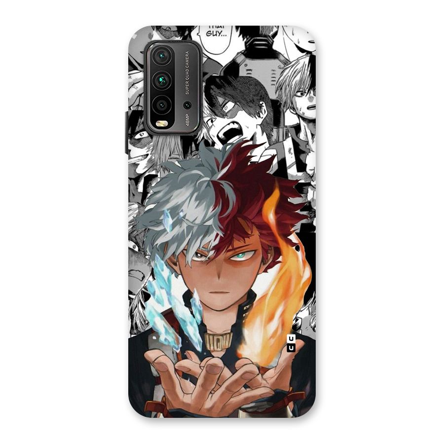 Young Todoroki Back Case for Redmi 9 Power