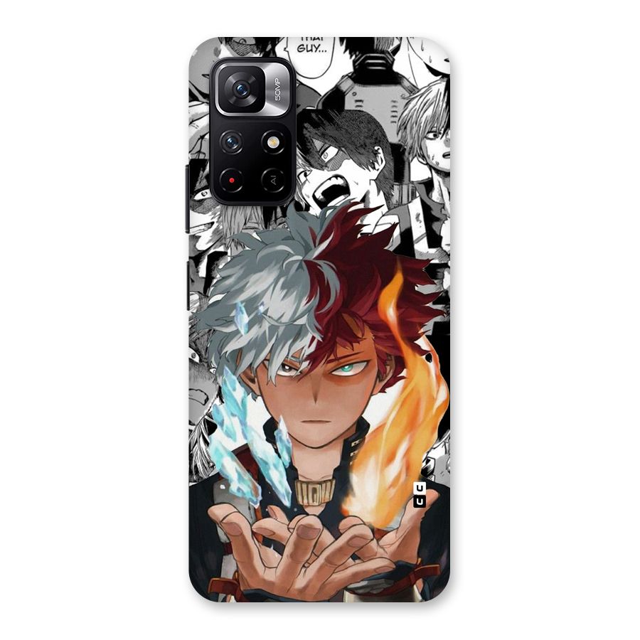 Young Todoroki Back Case for Redmi Note 11T 5G