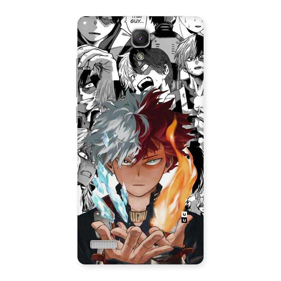 Young Todoroki Back Case for Redmi Note Prime