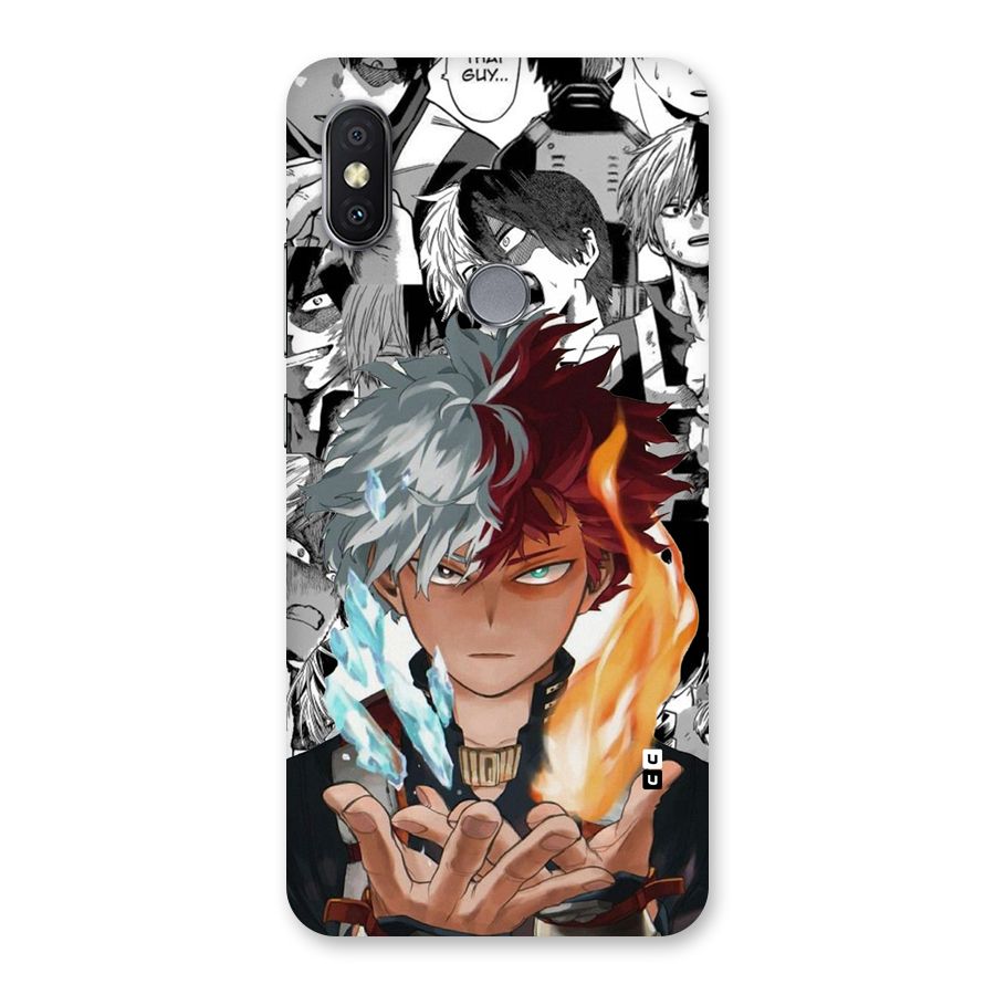 Young Todoroki Back Case for Redmi Y2