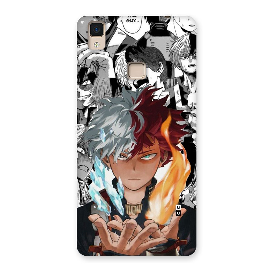 Young Todoroki Back Case for V3 Max