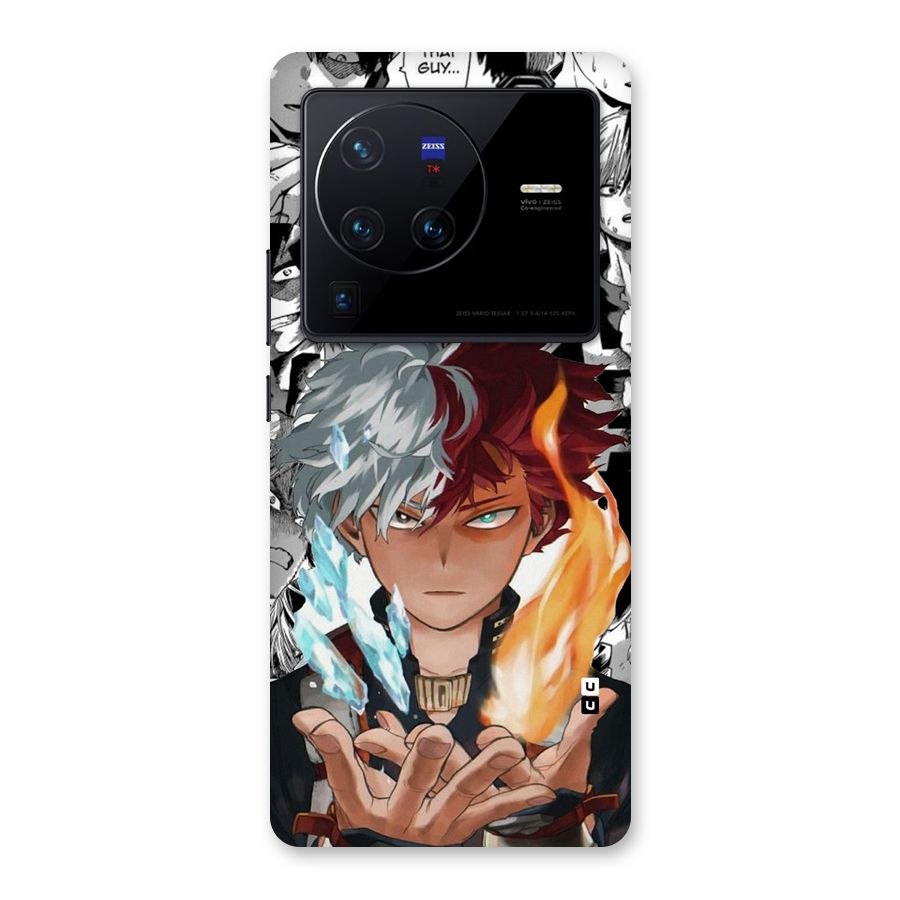 Young Todoroki Back Case for Vivo X80 Pro