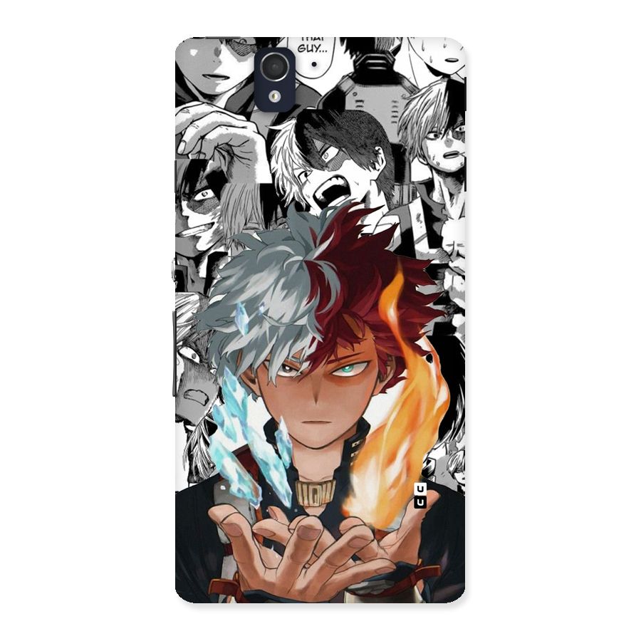 Young Todoroki Back Case for Xperia Z