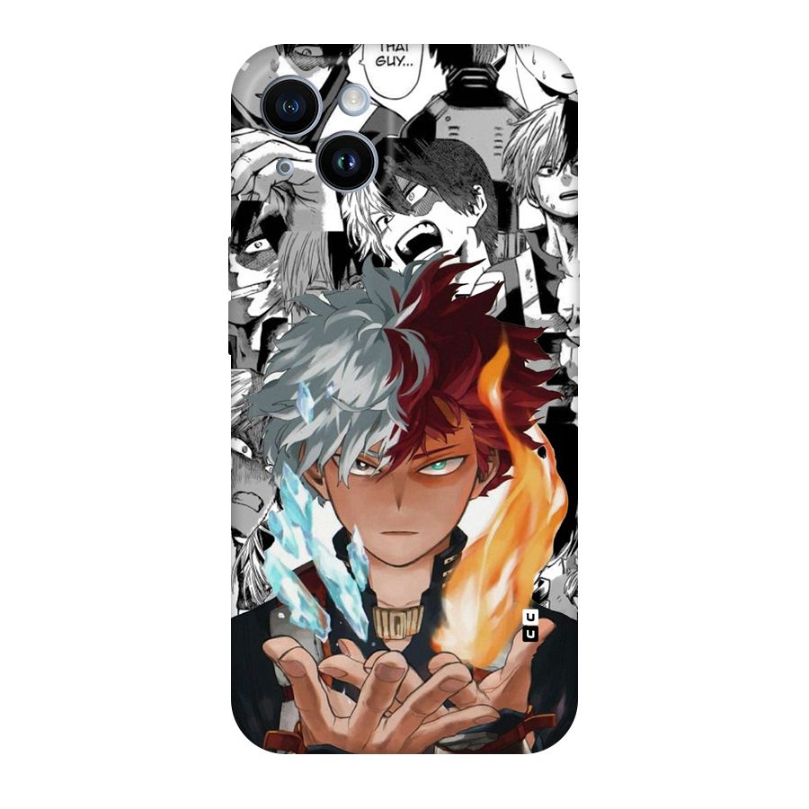 Young Todoroki Back Case for iPhone 14